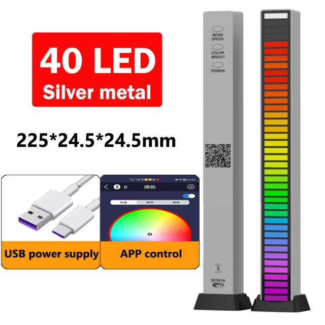 LED Light RGB Sound Control